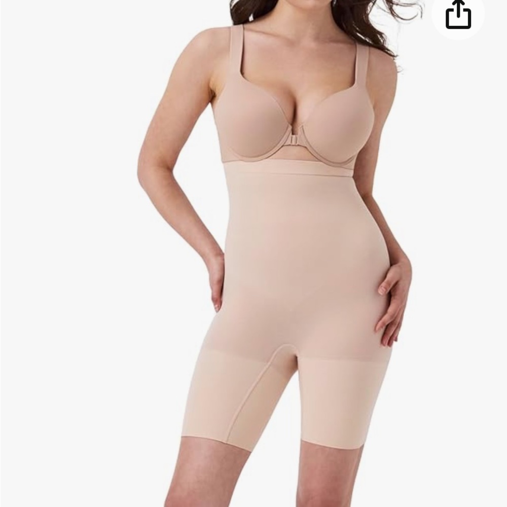 Spanx higher power. High waisted power panties. Power short . Size Medium